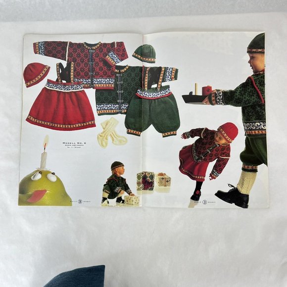 Dale Of Norway Baby Collection Knitting Pattern Book NR 89 Norwegian Toddler - Picture 10 of 14